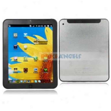 4gb Android 2.2 Via 9.7-inch Resistance Lcd Touch Screen Tablet Pc Laptop With Wifi Camera(silver)