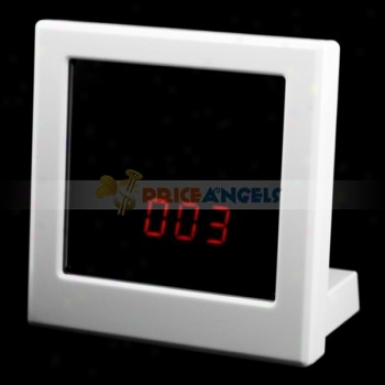 5mp Pinhole Spy Camera Disguised As Mirror Desktop Clock(tf Card Slot)