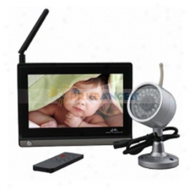 7-inch 2.4g Wireless Baby Monitor & Night Vision Wireless Camera Set With Rc