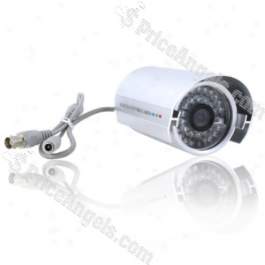 7006 Waterproof Video Digital Cctv Caamea With 35 Leds(silver)