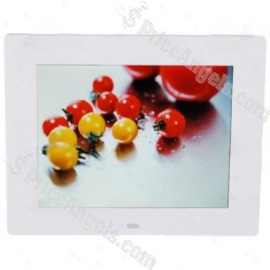 8-inch Tft Lcd Digital Photo Frame By the side of Sd/mmc/ms/xd/usb Host/mini Usb (800*600px)