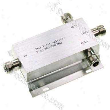 800-2500mhz 3-way Rf Power Splitter/power Divider