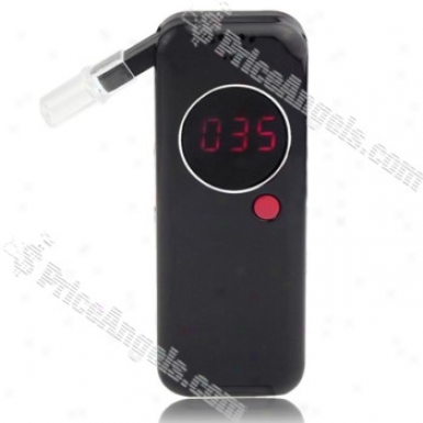 Ad-6000ws Digial Display Alcohol Concentration Breath Tester-black