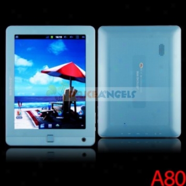 Ampe A80 8-inch Resistance Touch Screen 8g Android 2.3.4 A10 1.5ghz Cpu Tablet Pc Laptop With Camera/wifi(blue)