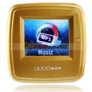 Apod Poftable 2gb 1.1-inch Screen Stereo Mp3 Player With Recorder(golden)