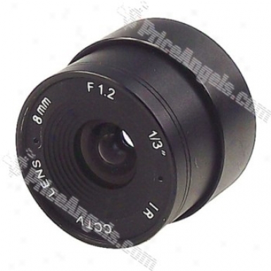 Avenir 1/3-inch Fixed Camera Cctv Lens Ssee0812ni(8.0mm F/1.2 Ir)