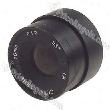 Avenir 1/3-inch Fixed Camera Cctv Lend Sse1612ni(16mm F/1.2 Ir)