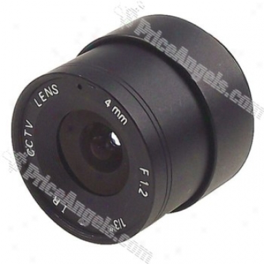 Avenir 1/3-inch Fixed Ir Cctv Lens Sse0412ni (4.0mm F/1.2)