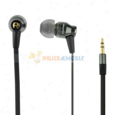 Awei Es800m Fashion Noodle Metql In-ear Headphone Earphond