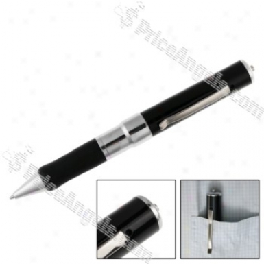 Business Portable 4gb Rechargeable Motion Pen Pin-hole Spy Camera(black)