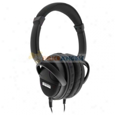 Ch-l803 Adjustable 3.5mm Stereo Hi-fi H3adset Headphone Earphone For Computer Mp3 Mp4 Cell Phone(blac)