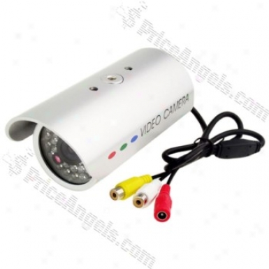 Cm804ca-b-30 30-led 380tv Cover with ~s Ccd Cctv Camera-silver