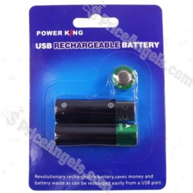 Creative Usb Rechargeable 500mah Aa Batteries(2-pack)