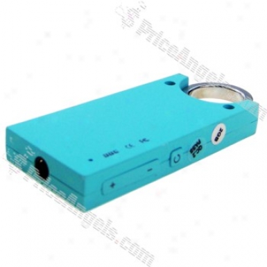 Designer's Mini Usb Slim Screen-free Mp3 Player - Light Blue (2gb)