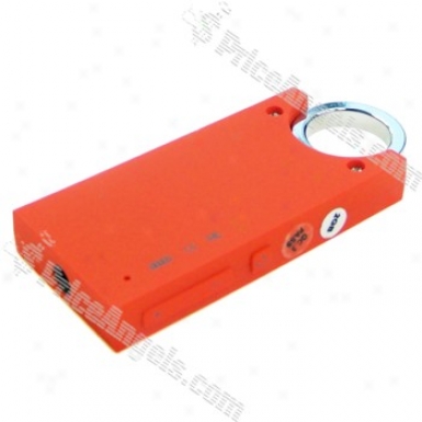 Designer's Mini Usb Slight Screen-free Mp3 Player - Orange (2gb)