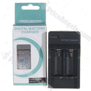 Digital Cr123a Battery Ac Charger
