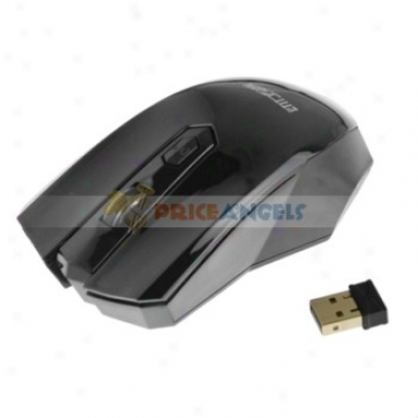 E-981 Usb 2.0 4d 1600dpi 2.4ghz 10m Wireless Optical Mouse(black)