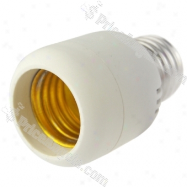 E27 To E27 Plaxtic Healthy And Ligut Control Holder For Incandescent And Energy Ssaving Light(white)