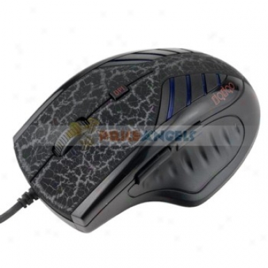 Fc-1460 3200dpi Usb 2.0 Optical Scroll Wheel Gaming Mouse/mice For Laptop/pc(black Pattern)