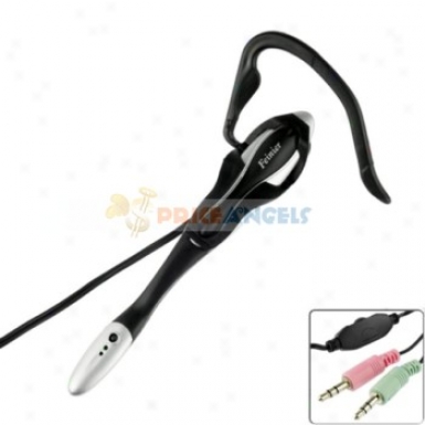 Feinier eF-306 Hook Style In-ear Stereo Earphone With Microphone/volume Control