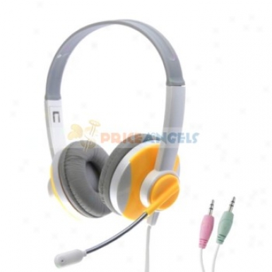 Feinier Fe-905 On-ear Multimedia Stereo Headphone Headset With Microphone