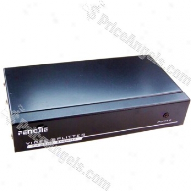 Fj-3508 350nhz 1-in / 8-out High Resolution Vga Amplified Video Splitter Box