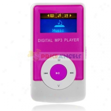 Godn G33 2gb 1.1-inch Screen Stereo Mp3 Mimic With Speaker(magenta)