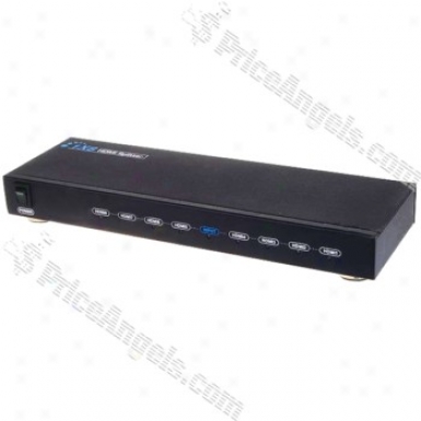 Hdmi V1.3 1x8 8-output Splitter(100~240v Ac)