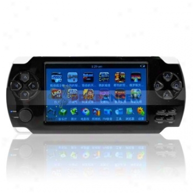 Huyang Xx-8600 4gb 4.3-inch Screen Game Console Style Mp5 Player With Camera