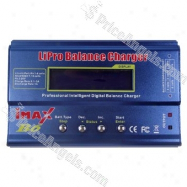 Imad B6 Lcd Digital Li-ion/polymer Batetry Balance Charger-blue