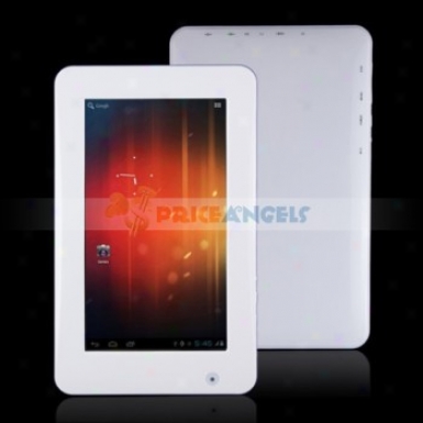 Informatic 1ghz 4gb Android4.0.3 7-inch Capacitive Tablet Pd With Camera/recording (white)