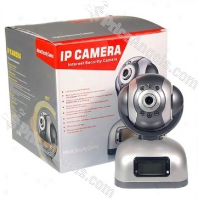 Ipc-1002 Standalone Security Surveillance Tcp/ip Network Camera With Remote Panning Motors