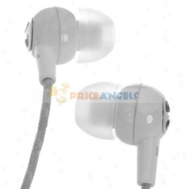 Kanen Ec5 Noise Isolation In-ear Stereo Earphone - White (3.5mm Jack/120cm Cable)