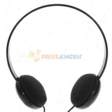 Kanen Km-250 Pc/laptop Stereo Headset With Microphone - Black (3.5mm/1.5m Cable)