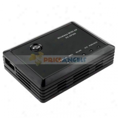 Kx-ap300 802.11n Usb Ethsrnet/wps/wlan/sys/per 300mbps Wireless Mini Ap Router(glack)