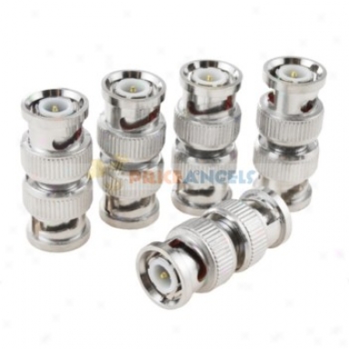 Male Jack To Male Plug Connector Adapter(5-pack)