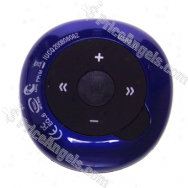 Mini 2gb Usb Flash Drive Mp3 Player (dark Blue)