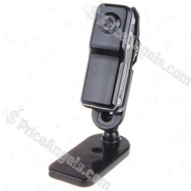 Mini Dv80 Usb Rechargeable 300k Pixel Camcorder / Spy Camera With Microsd / Tf Card Slot&multi-bracket And Carry Chain