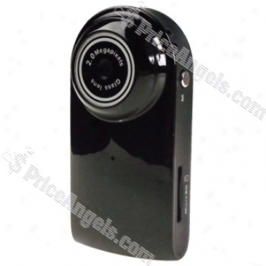 Mini Rd52 Portable 2m Pixwl Digital Camcorder / Spy Camera With Microsd / Tf Card Slot - Black