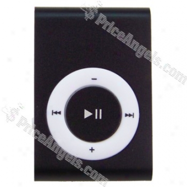 Mini Usb Rechargeable Screen-free Mp3 Player By the side of Clip (2gb) - Black