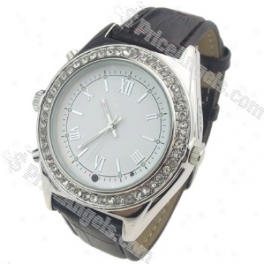 Model 85-2 Usb Rechargeable 0.3m Pixel Pin-hole Spy Av Camera Disguised As Working Wrist Watch(4gb)