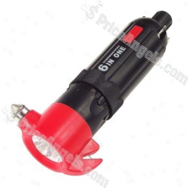 Multi-functional 6-in-1 Sceew Driver With Powerful Torch