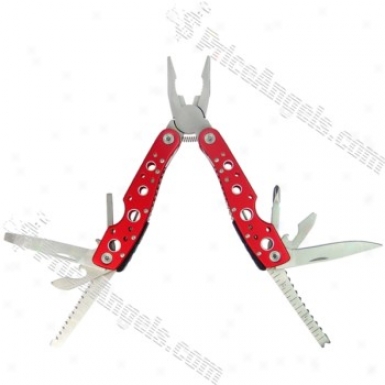 Multifunction Folding Outdoor Pocket Pliers(red)