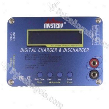 Mystery B6 Lcd Digital Balance Carger And Dischatger-blue