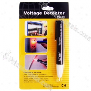 Pen Style Non Contact Ac Voltage Detector (90v~1000v / 2*aaa)