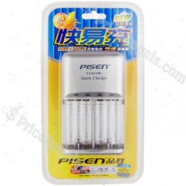 Pisen Digital Aaa/aa Battery Ac Charger