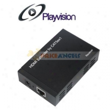 Playvision Hdv-he50 Hdmi Externder Hdmi Over One Cat5e/cat6 Hdmi Extender