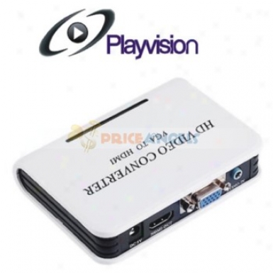 Playvision Hdv330 Vga Tp Hdmi Converter Vga To Hdmi Convert Box