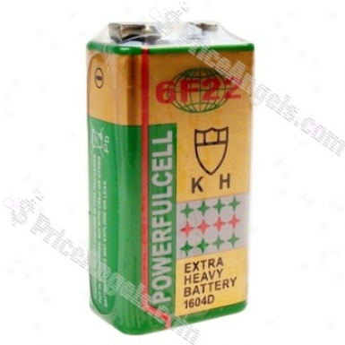 Powerful 6f22 9v Battery (2-pack)