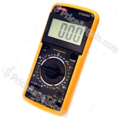 "best Dt9205a 2.7"" Lcd Digitwl Multimeter With Silicone Case (1*6f22 Included)"